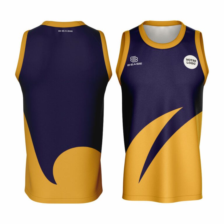 Quels sont les designs de maillot basket les plus tendances ? 18 Maillot de basket - Wave - B.EASE