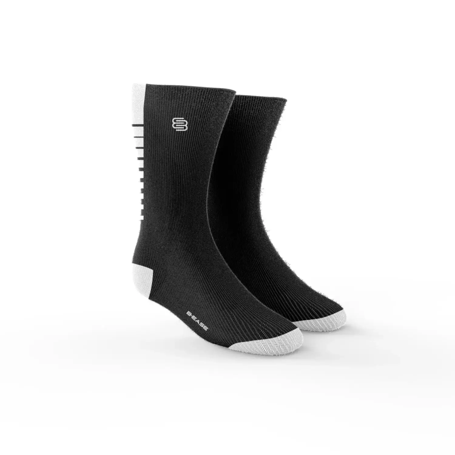 chaussettes Up time noir-blanc