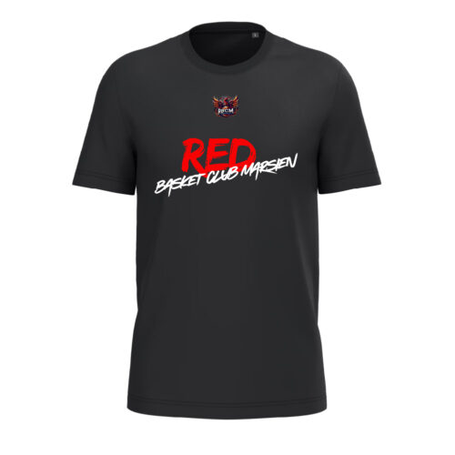 T-shirt RBCM - RED2 - Noir