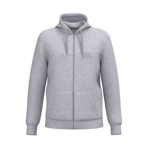 Sweat zippé à capuche DESSENHEIM- Legacy - Gris