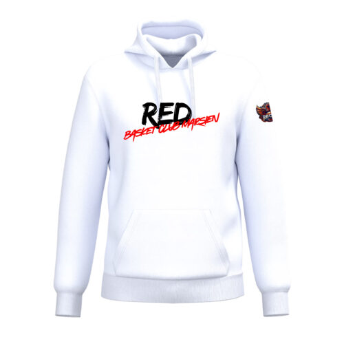 Sweat à capuche RBCM - RED1 - Blanc