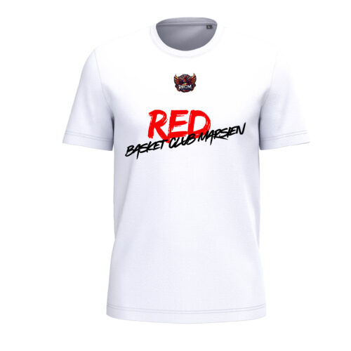 T-shirt RBCM - RED2 - Blanc