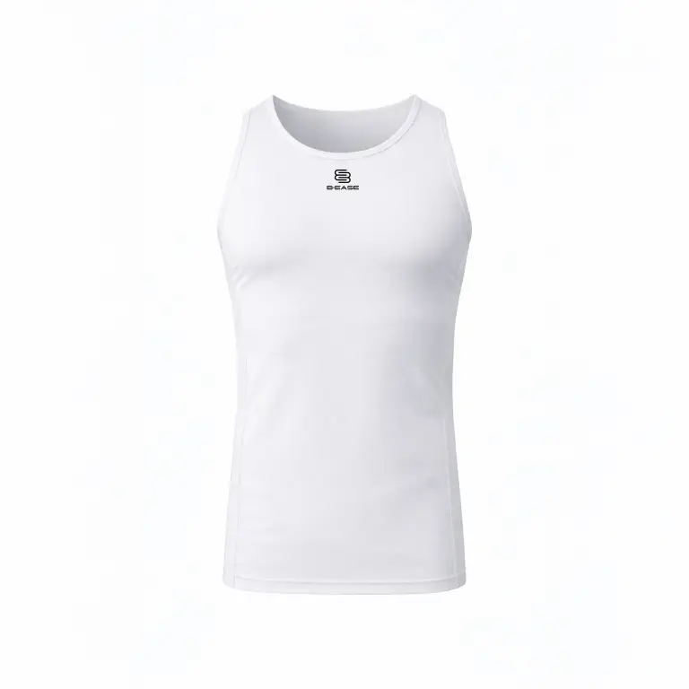 debardeur compression basket blanc