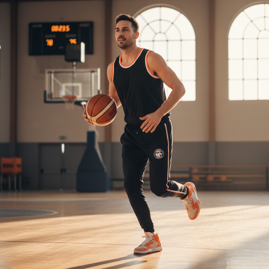 Pantalon compression basket Ried'R Kornhole - technologie sublimation pour joueurs exigeants